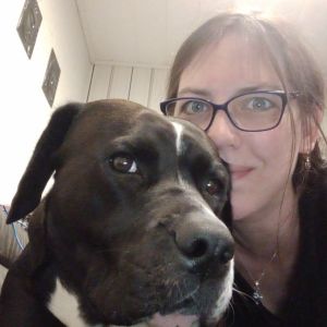 Monika Loerchner mit Ayla